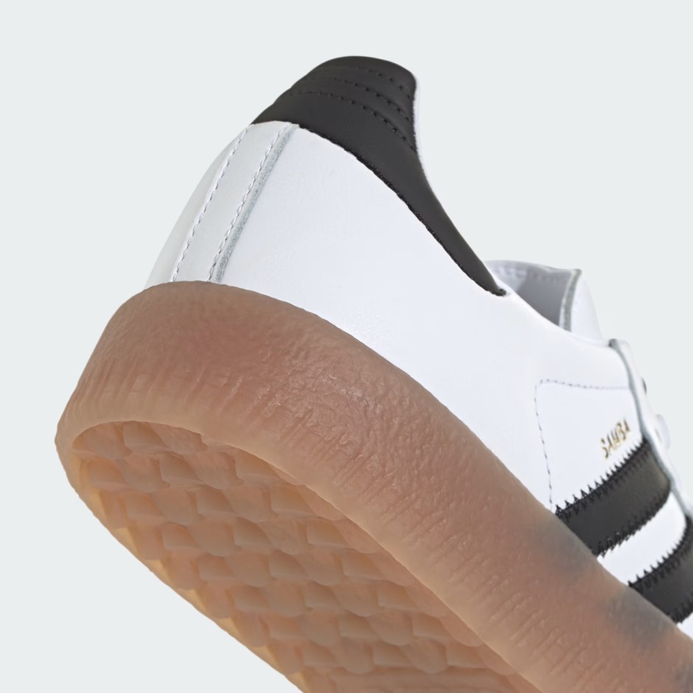 adidas Sambae White Black Originals JI1349 Shoes Women's Size 6.5 New - Picture 7 of 8